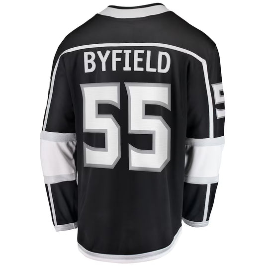 Quinton Byfield Los Angeles Kings NHL Fanatics Breakaway Maillot Domicile