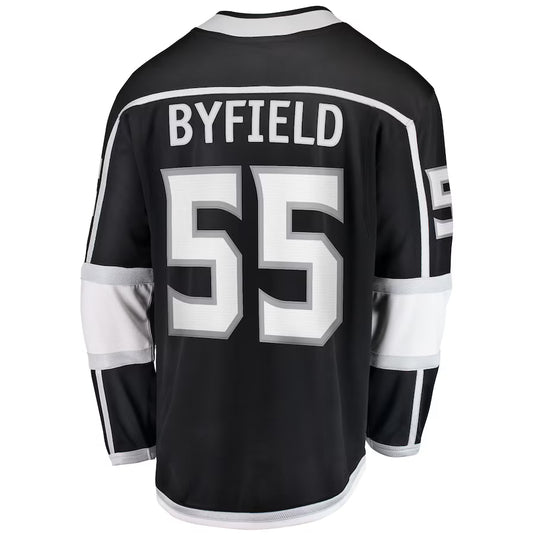 Quinton Byfield Los Angeles Kings NHL Fanatics Breakaway Home Jersey