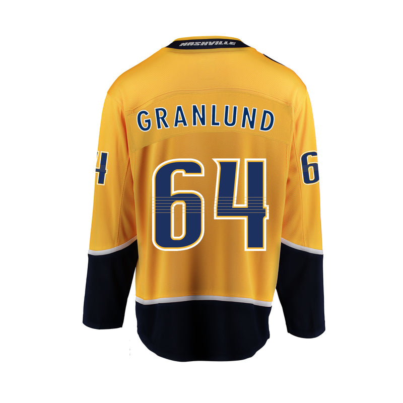 Chargez l&#39;image dans la visionneuse de la galerie, Mikael Granlund Nashville Predators NHL Fanatics Breakaway Maillot Domicile
