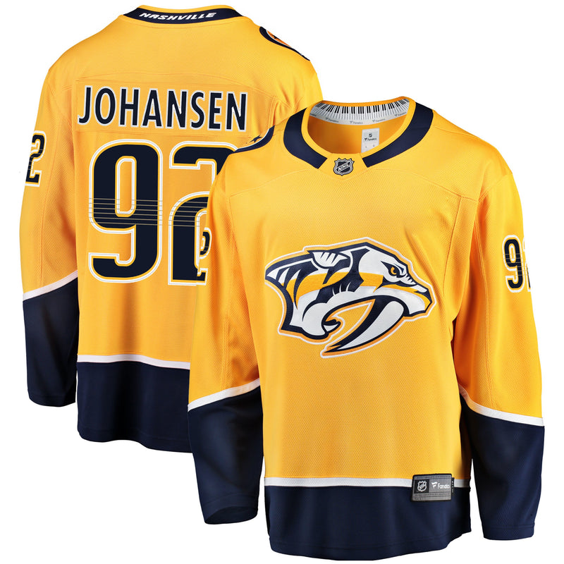 Chargez l&#39;image dans la visionneuse de la galerie, Ryan Johansen Nashville Predators NHL Fanatics Breakaway Maillot Domicile
