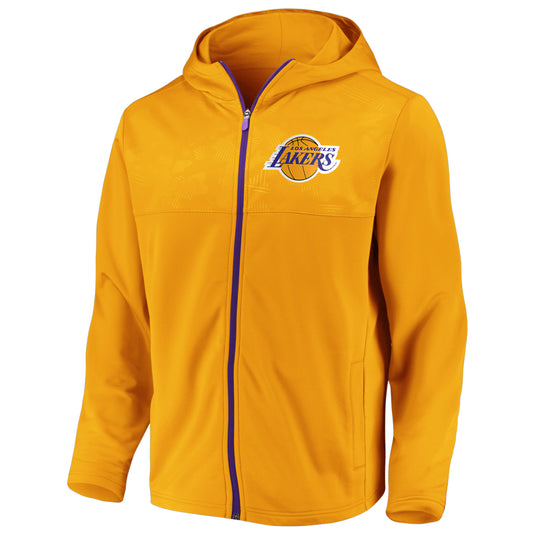 Los Angeles Lakers NBA Defender Mission Primary Full Zip Hoodie