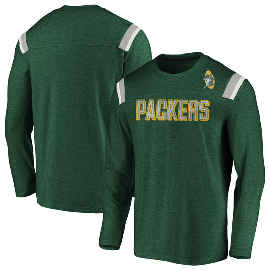 Green Bay Packers NFL Fanatics Vintage Slub Long Sleeve