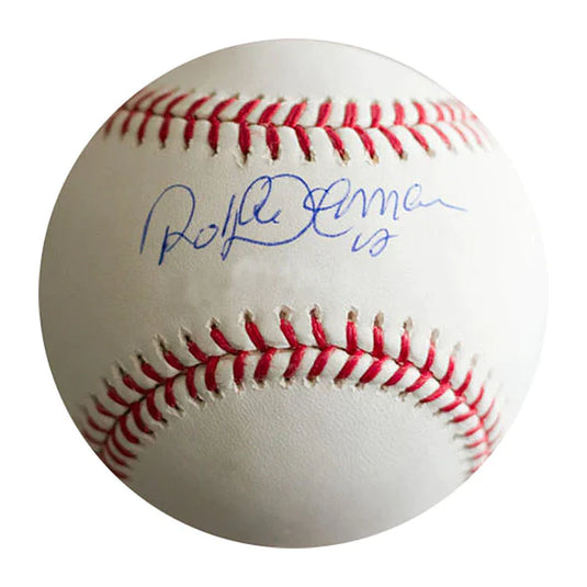 Roberto Alomar a signé une balle de baseball 