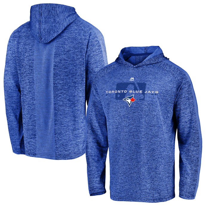 Sweat à capuche royal ultra-léger authentique MLB des Blue Jays de Toronto