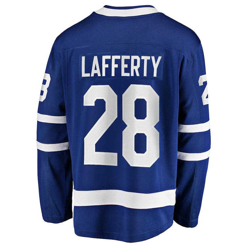 Chargez l&#39;image dans la visionneuse de la galerie, Sam Lafferty Toronto Maple Leafs NHL Fanatics Breakaway Maillot Domicile
