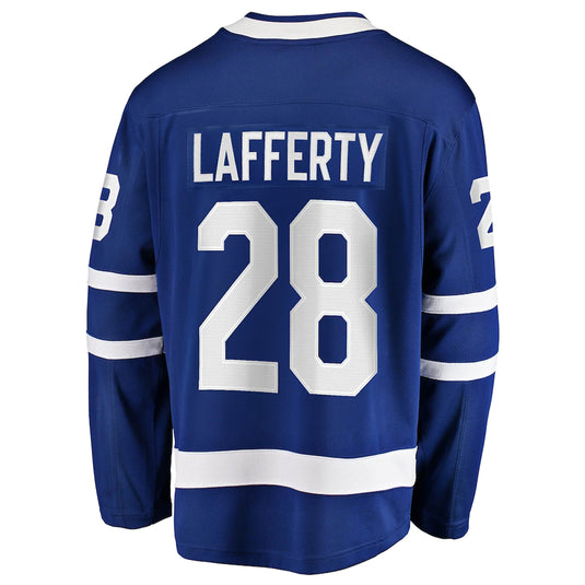 Sam Lafferty Toronto Maple Leafs NHL Fanatics Breakaway Maillot Domicile