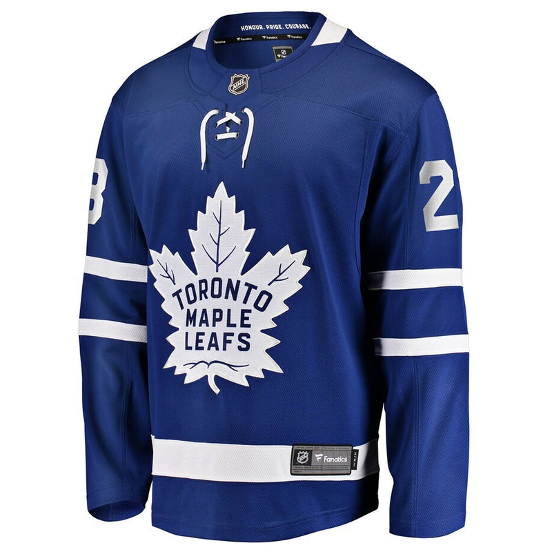 Chargez l&#39;image dans la visionneuse de la galerie, Sam Lafferty Toronto Maple Leafs NHL Fanatics Breakaway Maillot Domicile
