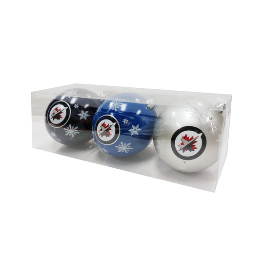 Winnipeg Jets NHL 3-Pack Shatterproof Ornaments