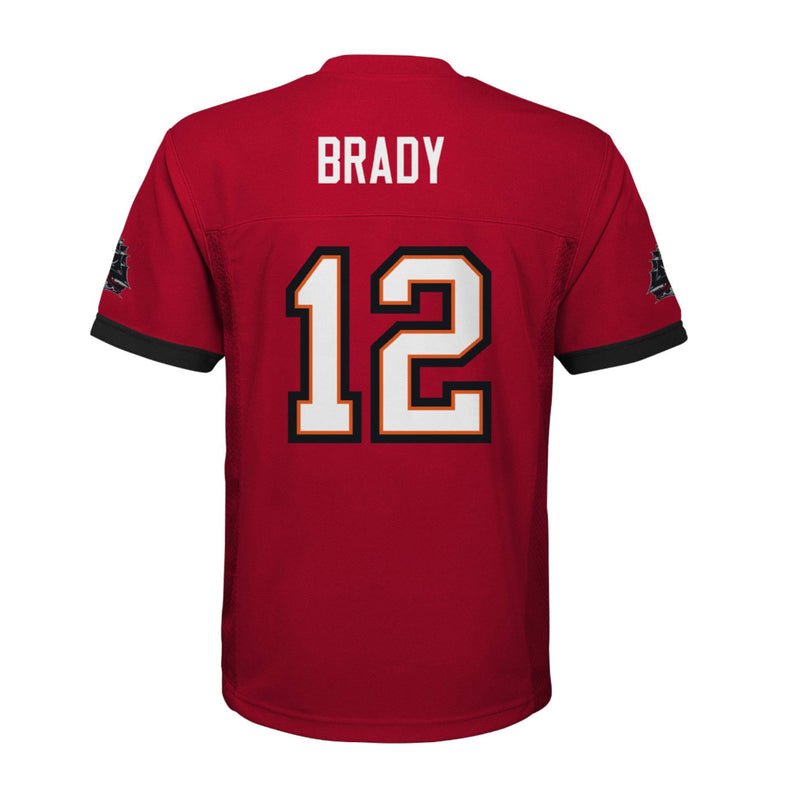 Chargez l&#39;image dans la visionneuse de la galerie, Maillot de l&#39;équipe de jeu Nike des Buccaneers de Tampa Bay Tom Brady pour jeunes
