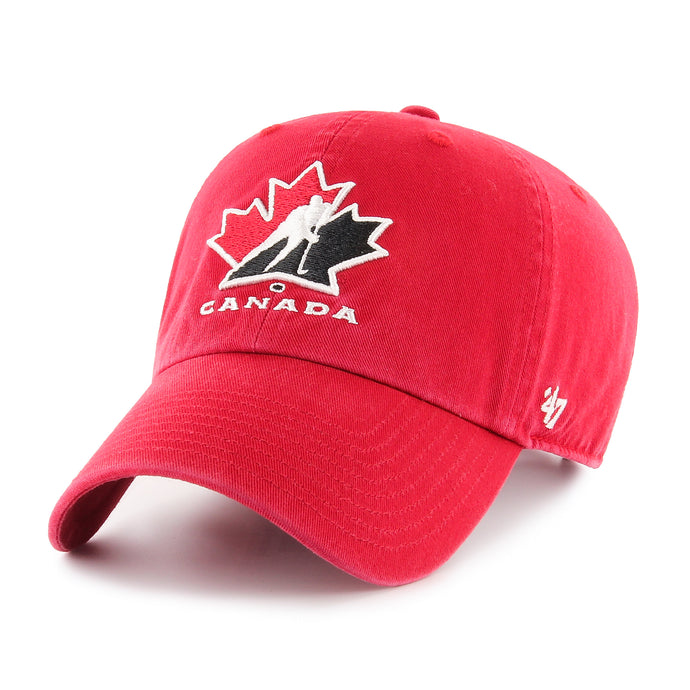 Casquette rouge de nettoyage de Hockey Canada de la LNH