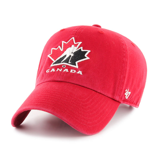 Hockey Canada Clean Up Red Cap