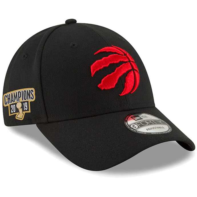 Casquette ajustable 9FORTY avec patch latéral des champions de la finale de la NBA 2019 des Raptors de Toronto