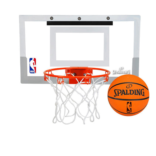 Spalding NBA Slam Jam Mini Basketball Hoop Set