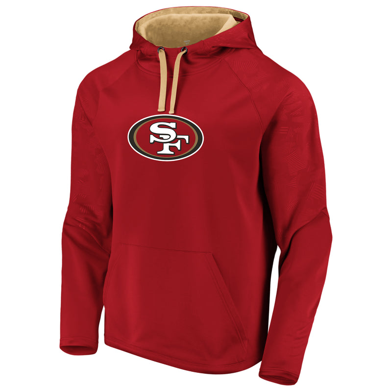 Load image into Gallery viewer, San Francisco 49ers NFL Fanatics Defender Primary Logo Hoodie
