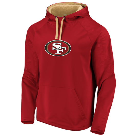 San Francisco 49ers NFL Fanatics Defender Primary Logo Hoodie