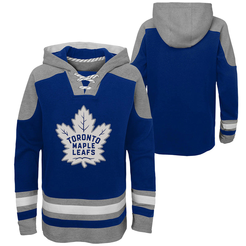 Chargez l&#39;image dans la visionneuse de la galerie, Sweat à capuche de hockey incontournable de la LNH des Maple Leafs de Toronto pour jeunes
