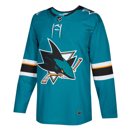 Maillot authentique professionnel domicile des Sharks de San Jose de la LNH