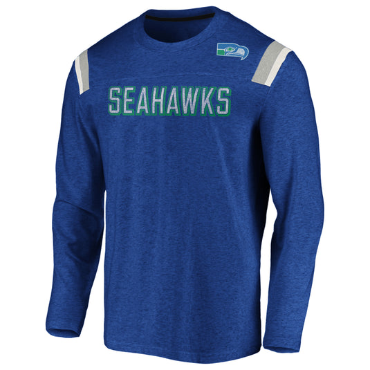 Seattle Seahawks NFL Fanatics Vintage Slub Long Sleeve