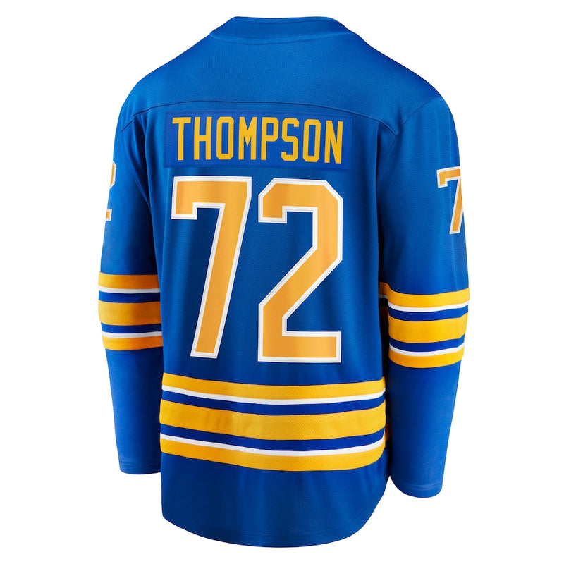 Chargez l&#39;image dans la visionneuse de la galerie, Tage Thompson Buffalo Sabres NHL Fanatics Breakaway Maillot Domicile
