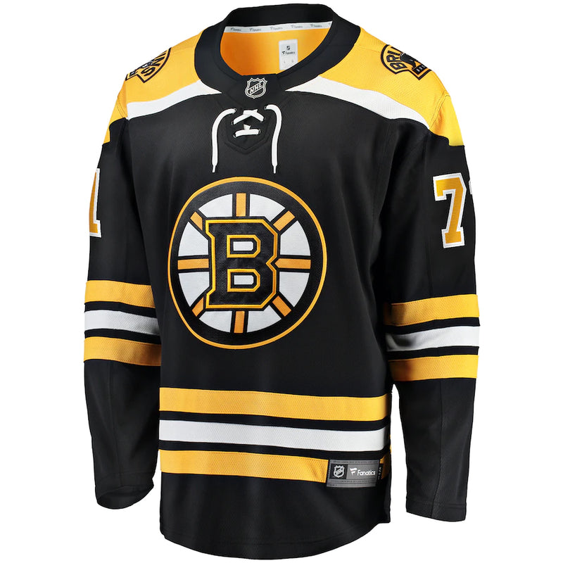 Load image into Gallery viewer, Taylor Hall Boston Bruins NHL Fanatics Breakaway Home Jersey
