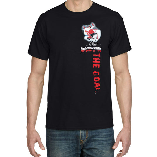 Paul Henderson Team Canada 1972 Goal T-Shirt - Sport Army