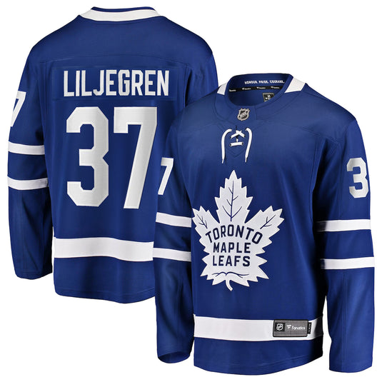 Timothy Liljegren Toronto Maple Leafs NHL Fanatics Breakaway Home Jersey