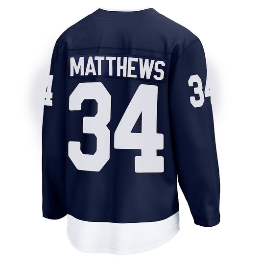 Auston Matthews Toronto Maple Leafs NHL Fanatics Breakaway 2022 Heritage Classic Jersey
