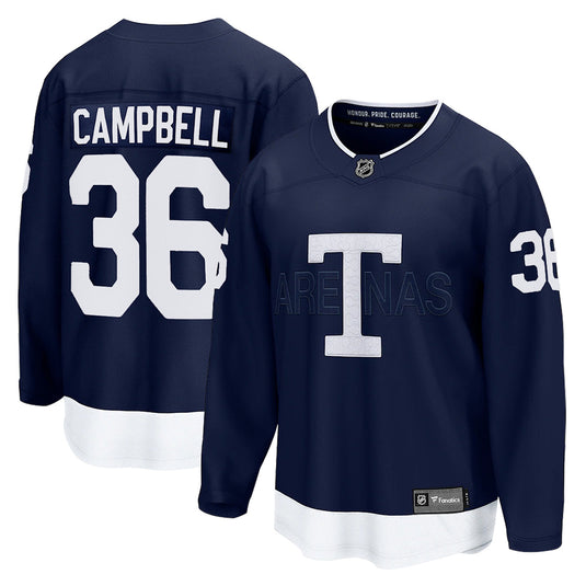 Jack Campbell Toronto Maple Leafs Fanatics Branded Home Breakaway