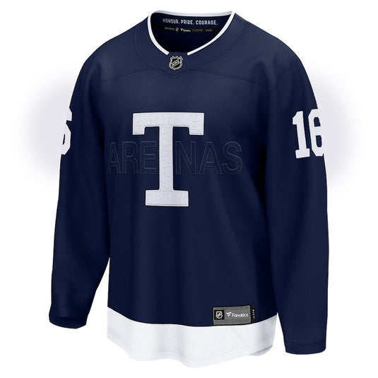 Mitch Marner Toronto Maple Leafs NHL Fanatics Breakaway 2022 Heritage Classic Jersey - Sport Army