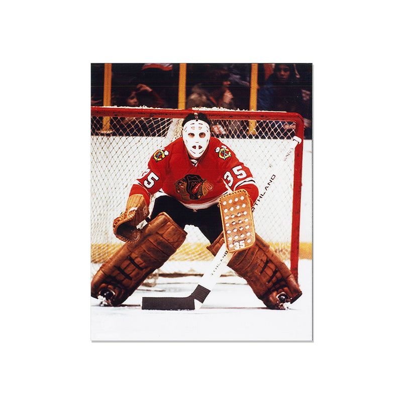 Load image into Gallery viewer, Tony Esposito Chicago Blackhawks Engraved Framed Photo - Focus
