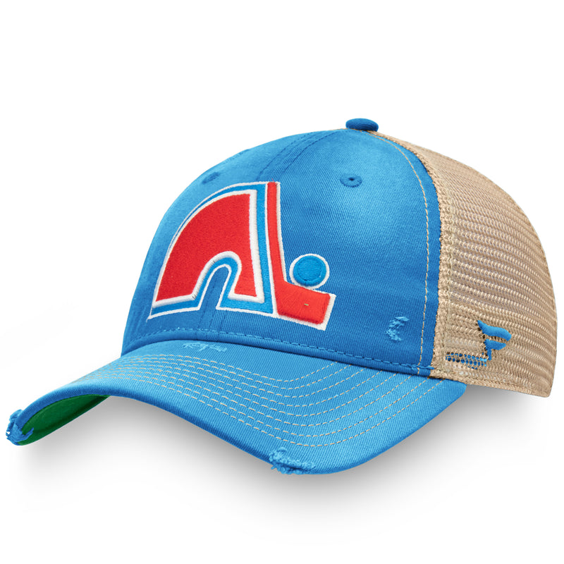 Load image into Gallery viewer, Quebec Nordiques NHL True Classic Trucker Adjustable Cap

