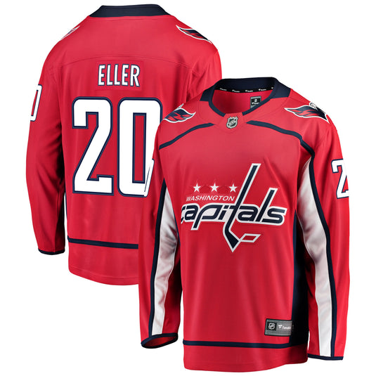 Lars Eller Washington Capitals NHL Fanatics Breakaway Home Jersey