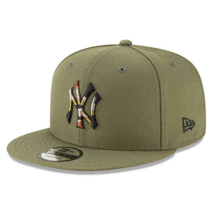 Casquette 9FIFTY à bordure camouflage MLB des Yankees de New York