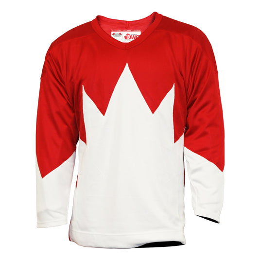 Paul Henderson a signé le maillot domicile d'Équipe Canada 1972
