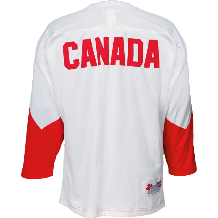 Chargez l&#39;image dans la visionneuse de la galerie, Team Canada 1972 Jersey Away White - Sport Army
