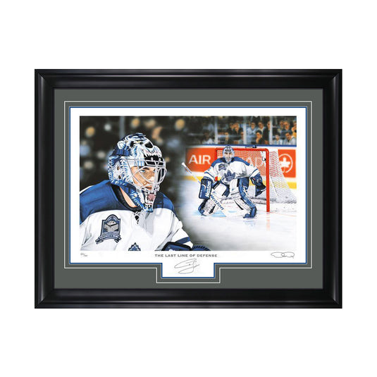 The Last Line of Defense – Curtis Joseph Signed Limited Edition Print