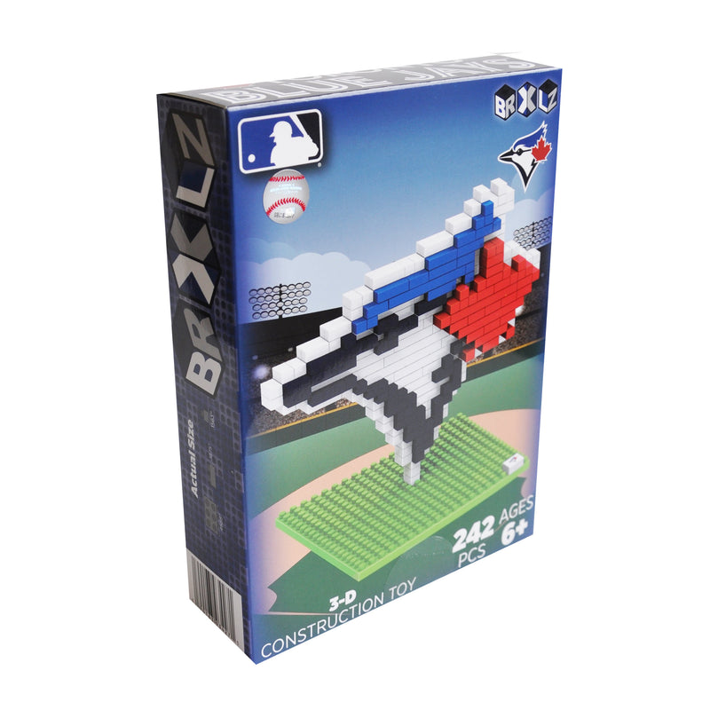 Load image into Gallery viewer, Toronto Blue Jays 3-D Logo BRXLZ Puzzle
