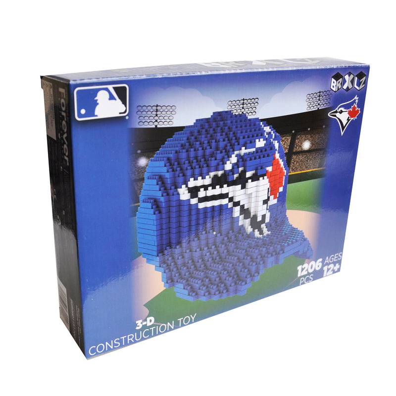 Chargez l&#39;image dans la visionneuse de la galerie, Casque 3D des Blue Jays de Toronto BRXLZ Puzzle
