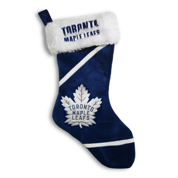 Bas de 17 po à blocs de couleurs des Maple Leafs de Toronto
