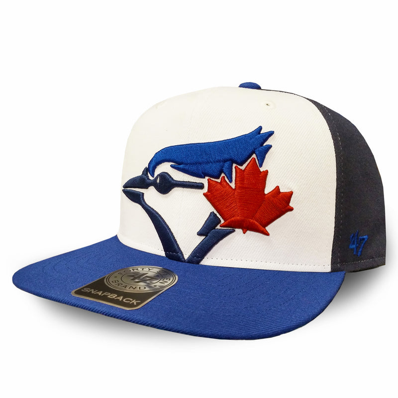 Load image into Gallery viewer, MLB Toronto Blue Jays Tri-Color Colossal Cap
