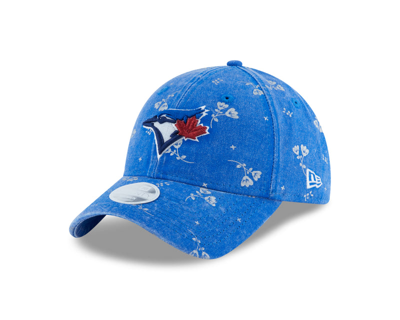 Load image into Gallery viewer, Women&#39;s Toronto Blue Jays MLB Floral Shine Adjustable Cap
