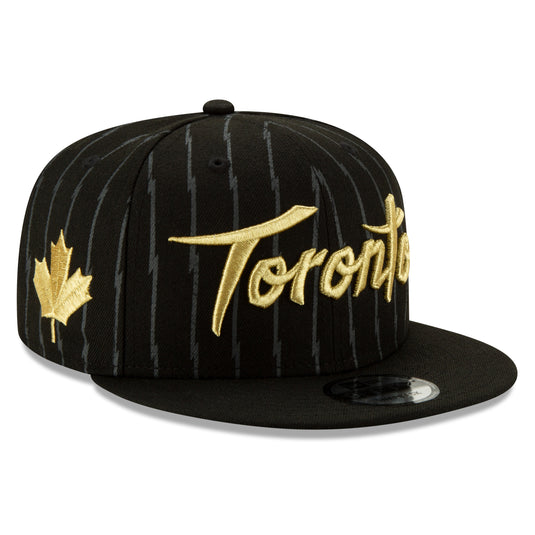 Toronto Raptors NBA Authentics City Series Holiday Pack Striped 9FIFTY Snapback Cap