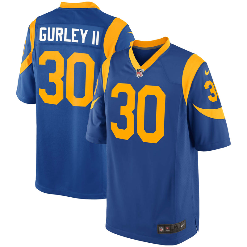 Chargez l&#39;image dans la visionneuse de la galerie, Maillot de l&#39;équipe Nike Game Todd Gurley des Los Angeles Rams pour jeune
