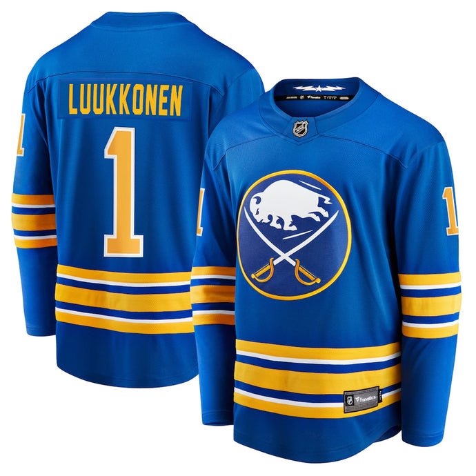 Ukko-Pekka Luukkonen Buffalo Sabres NHL Fanatics Breakaway Maillot Domicile