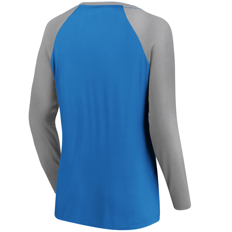 Load image into Gallery viewer, Ladies&#39; Detroit Lions NFL Fanatics Break Out Play Lace-Up Long Sleeve
