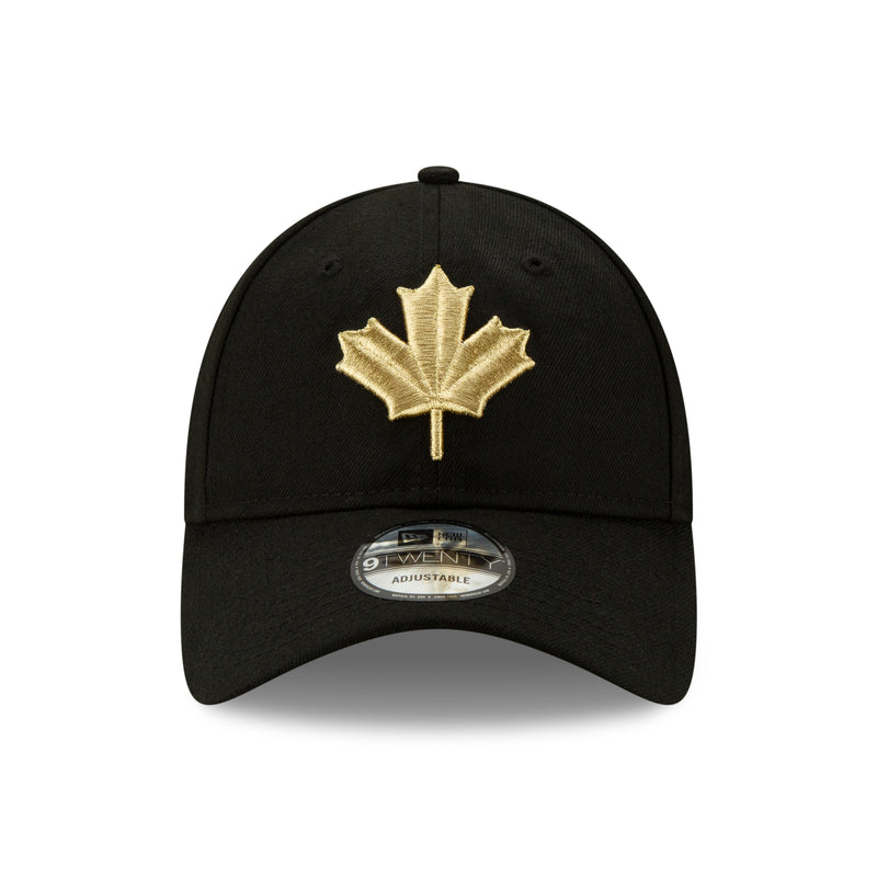 Load image into Gallery viewer, Toronto Raptors NBA Authentics City Series Gold Leaf Logo 9TWENTY Cap
