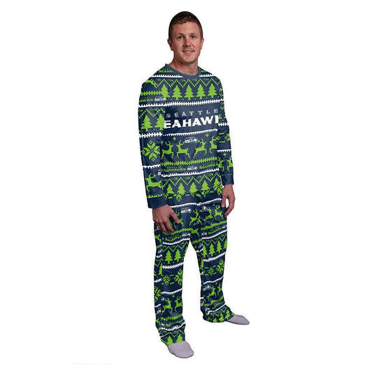 Seattle Seahawks NFL Wordmark Pajama Set