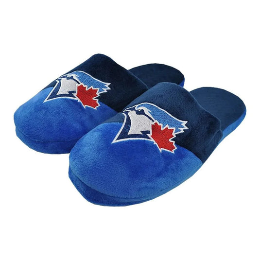 Pantoufles à gros logo MLB des Blue Jays de Toronto