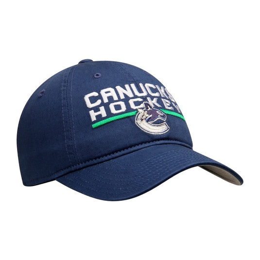 Casquette de vestiaire de la LNH des Canucks de Vancouver