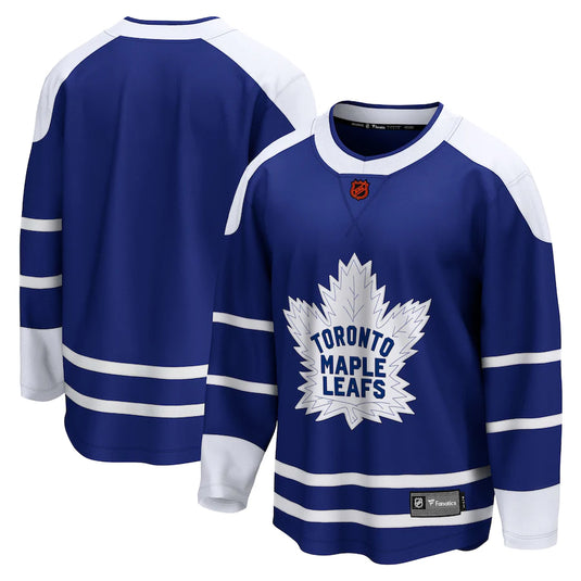 Maillot rétro 2.0 inversé des fanatiques de la LNH des Maple Leafs de Toronto